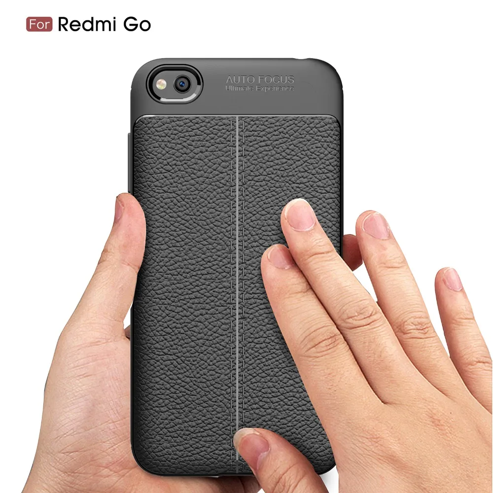 

Phone Case Shockproof Soft Silicone Carbon Fiber Cover On For Xiaomi Redmi Go RedmiGo 8 GB Xiomi Bumper Global Version 5.0''