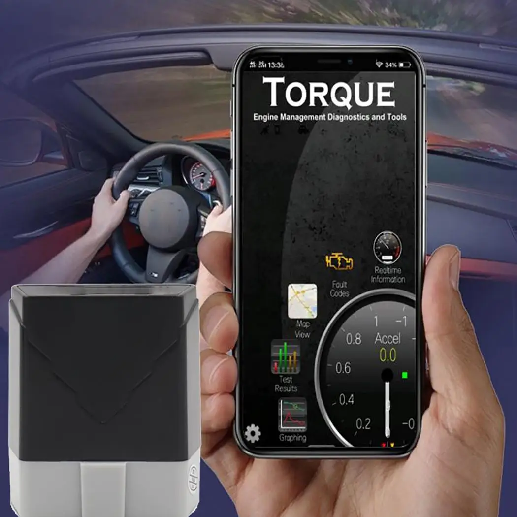 Автомобильный сканер Bluetooth 4 0 Mini OBD2 диагностический инструмент для отображения