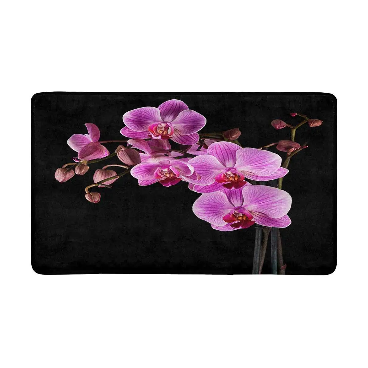 

Pink Cultivated Orchid Indoor Entrance Rug Floor Mats Shoe Scraper Doormat