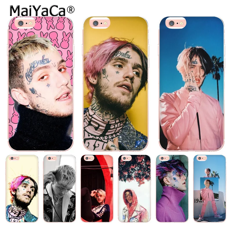 Lil Peep чехол для телефона с рисунком Apple iPhone 8 7 6 6S Plus X 5 5s 11pro 12Pro max 12mini SE xs xr