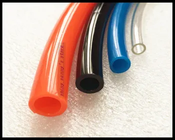 

6mm(OD) x 4mm(ID) Red Color 25M(82.02FT) PU Air Tube Pipe Hose Pneumatic Hose Brand New