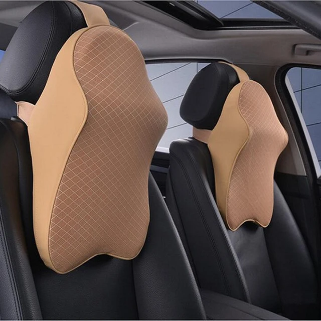 Auto Car Seat pillow headrest cushion neck support Universal Fit SUV sedans front/back seat