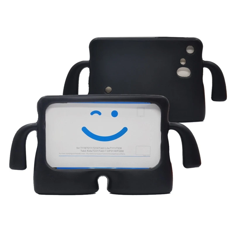 Силиконовый чехол для samsung Galaxy Tab 4 7 0 SM-T230 T231 T235 Портативный противоударный