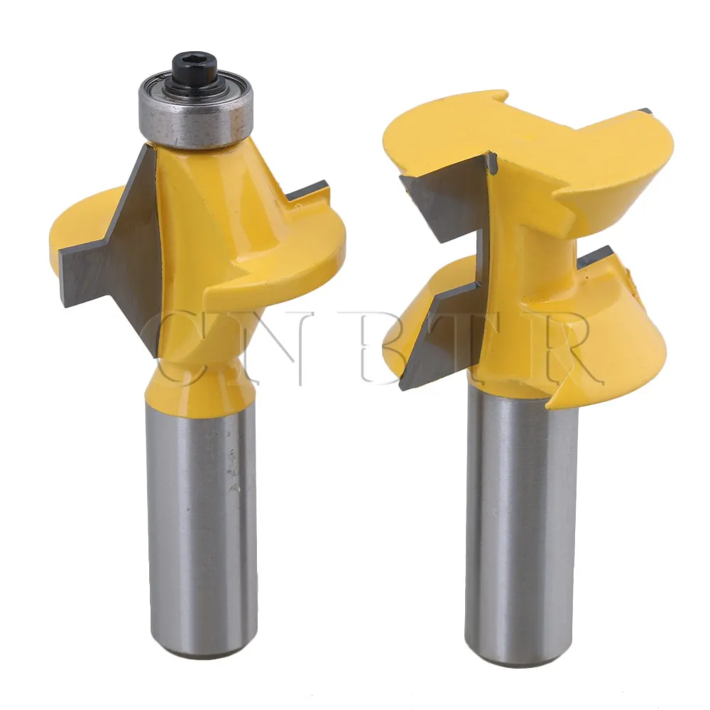 CNBTR Carbide 1/2 Inch Shank Matched Tongue Groove Router