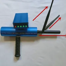 Синий двойной телевизионные антенны удаленного металла детектор aks подземный металлоискатель Золото, серебро, медь и Gemstone варианты