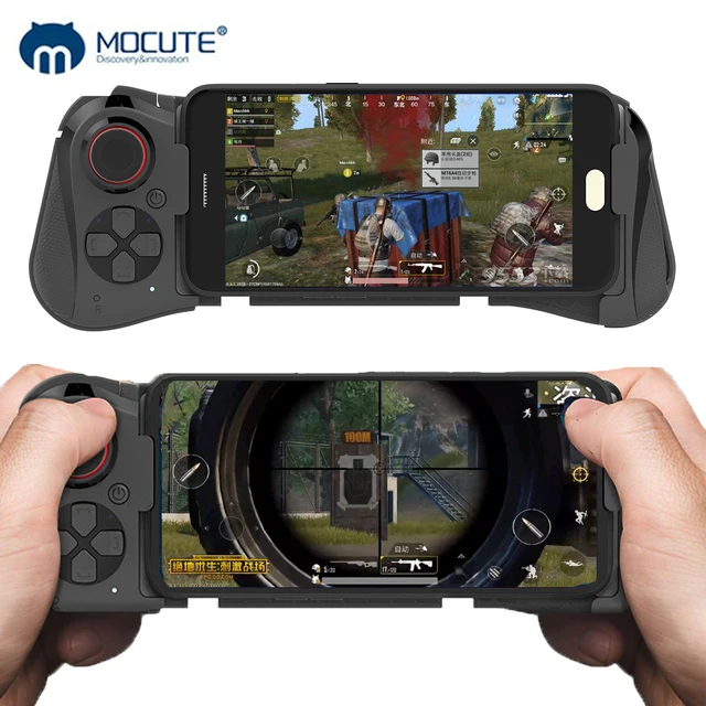 Mocute 058 Wireless Game Pad Bluetooth Android Joystick Vr - mocute 058 wireless game pad bluetooth android joystick vr telescopic controller gaming gamepad for iphone pubg mobile joypad in gamepads from consumer