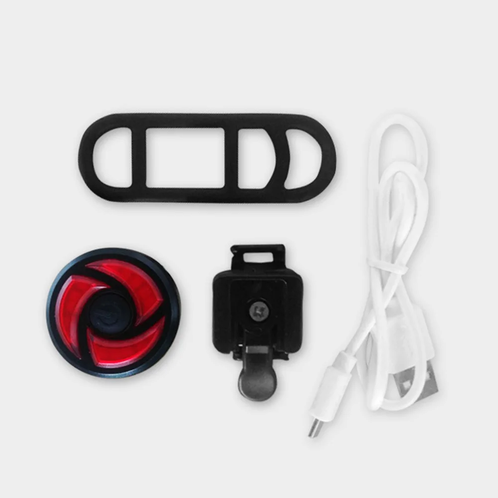 USB Перезаряжаемый велосипедный фонарь 5 режимов УФ задние фары велосипеда