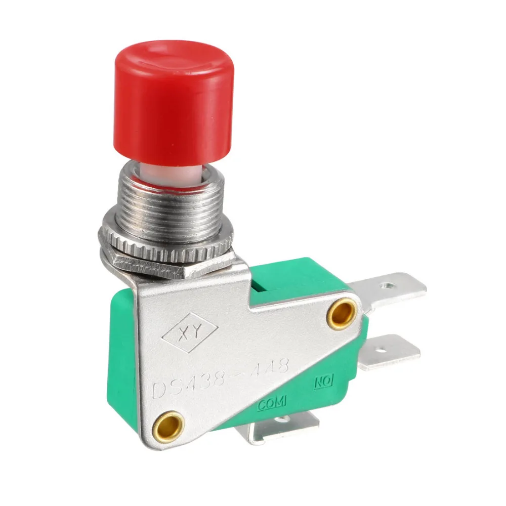 UXCELL 16A Switches 125/250VAC SPDT NO NC 3 Terminals Snap Button Type