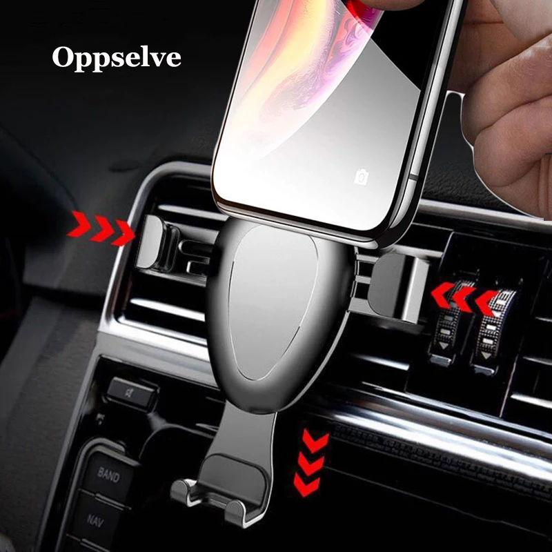 

Car Holder For iPhone X Xs Max Xr Gravity Reaction Air Vent Mount Phone Holder Cell Phone Holder Stand For Samsung S9 S8 Xiaomi