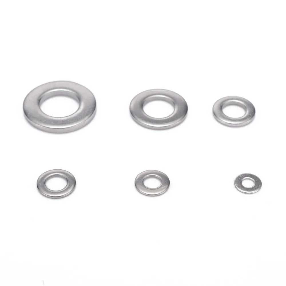 Buy 105pcs/lot 304 Stainless Steel Silver Washers