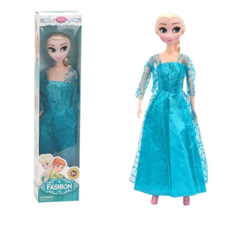 31 см Кукла Эльза Fever 2 принцесса Анна и Эльза куклы одежда 12 подвижных суставов подарки на день рождения для девочек игрушки с коробкой - Цвет: Elsa 6 Joints 2