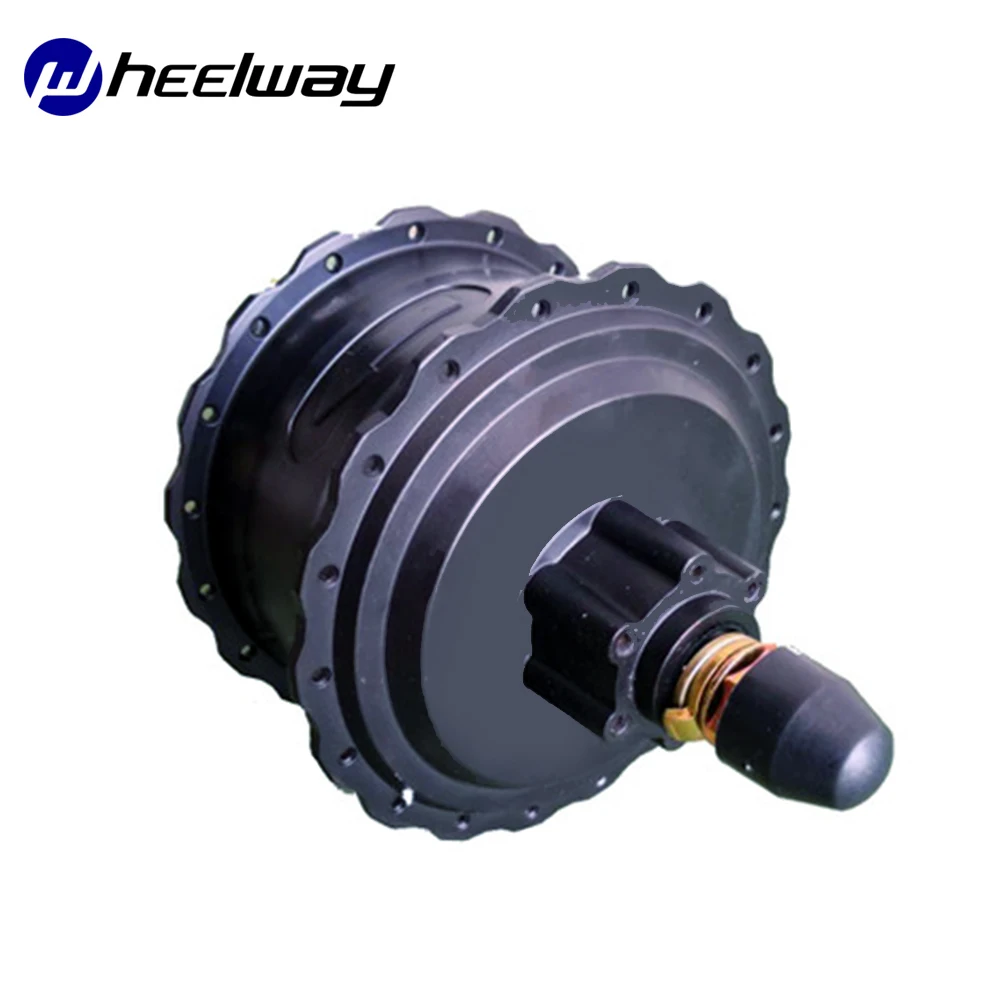 Flash Deal Snow Bike Hub Motor 36V/48V 500W/800W Spoke Motor Disc Brake Drum Brake DC Brushless Gear Snow Bike Modification Accessories 2