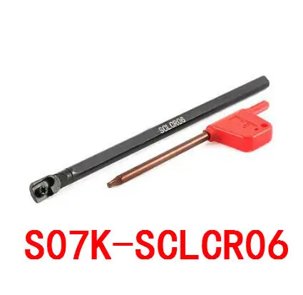 

S07K-SCLCR06/ S07K-SCLCL06 Boring Bar,Internal turning tool,CNC holder tools,Lathe cutting tool,SCLCR/L for CCMT0602 Inserts
