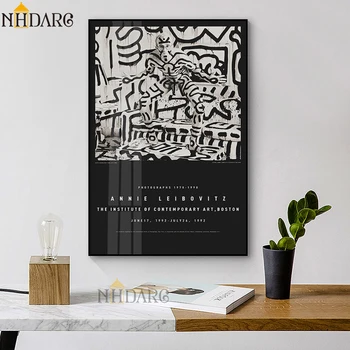 

Black White Abstract Photography Works Annie Leibovitz Posters and Prints Canvas Art Painting Wall Decor Home Pictures Art