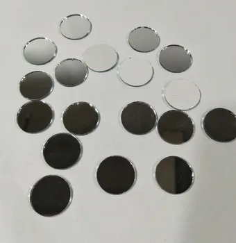 

Mini Round Glass Mirror Mosaic Tiles, 2CM Round Glass Mirror, 100PCS/LOT