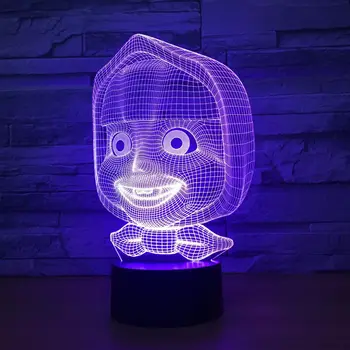 

Young baby 3d Lamp 7 Color Led Night Lamps For Kids Touch Led Usb Table Lampara Lampe Baby Sleeping Nightlight Room Lamp