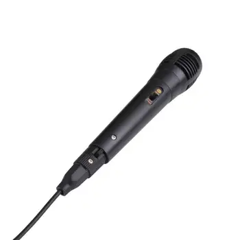

Hot Handheld Professional Dynamic Microphone ABS Plastic Wired Hypercardioid Microphones With Cable Dynamic Microphone New