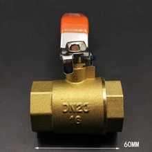 DN20 3/" BSP женских проектов латунный шаровой клапан воды газа с ручкой для товары для дома