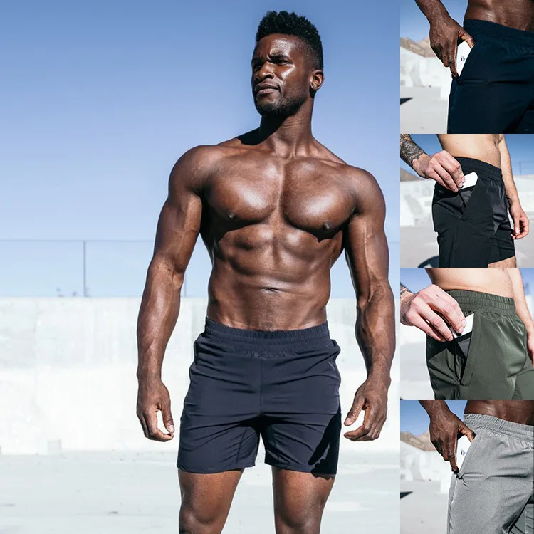 

MJARTORIA Summer Running Men Sports Jogging Fitness Shorts Quick Dry Mens Gym Men Shorts Crossfit Sport gyms Short Pants men