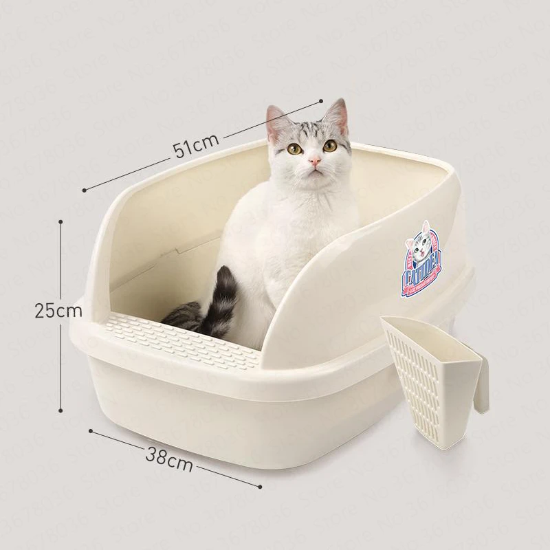 Горшок для кошачьего туалета полузакрытый Дезодорант очень большой анти-всплеск большие товары для кошек маленький котенок кошачий Туалет