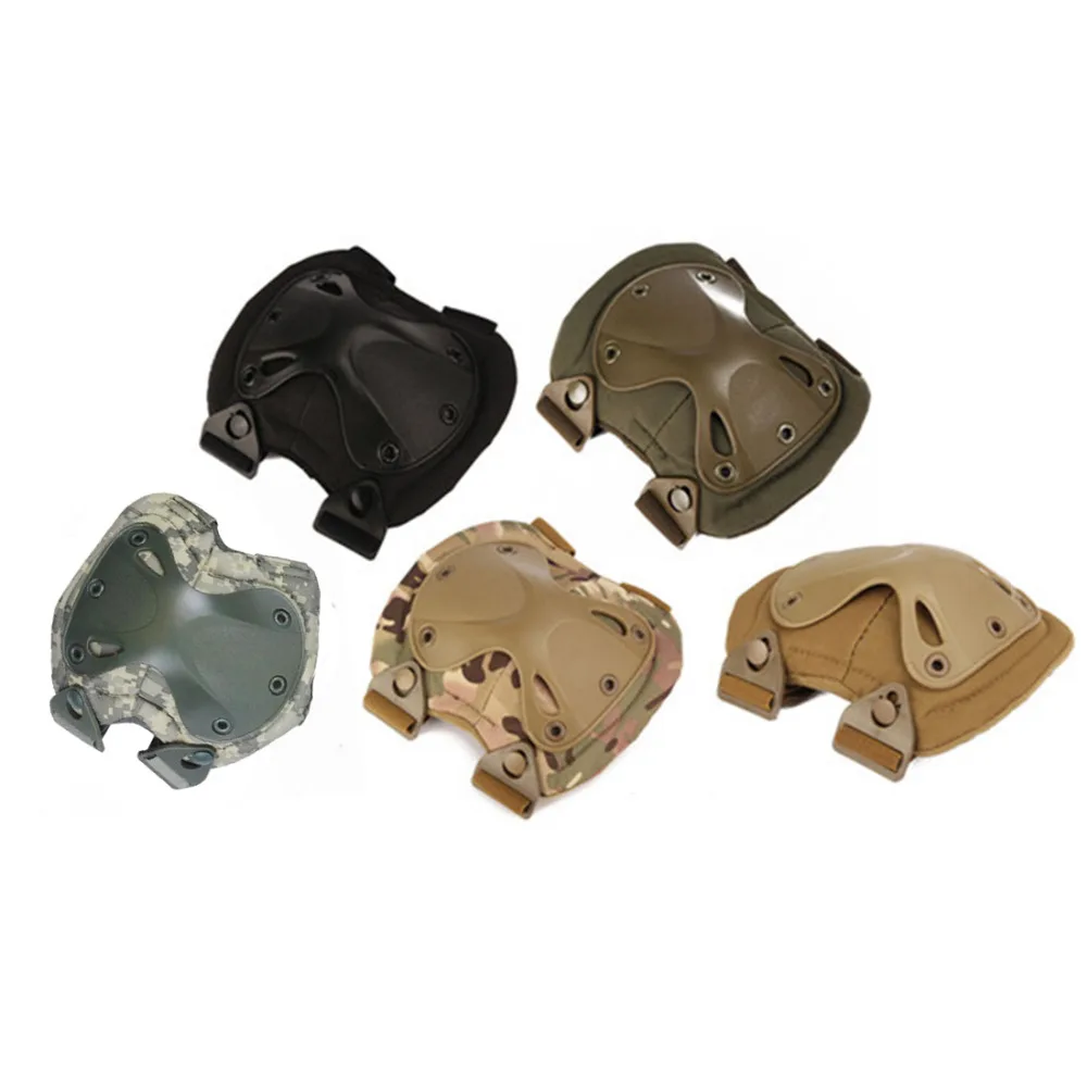 

4Pcs/Set knee pads & Elbow protector set Military Tactical paintball protection outdoor sport Airsoft Hunting Equipment