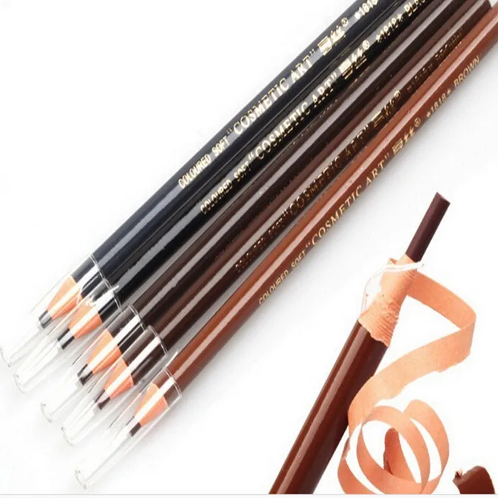 

2 Pcs Best Price 1818 Peel Off Pull Roll Paper Eyebrow Pencil 5 Colors Waterproof Long-Lasting Eyebrow Pencil By Free Shipping