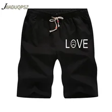 Летние мужские пляжные шорты с принтом, мужские шорты кэжуал, модные стильные мужские шорты s Love lil. peep, пляжные шорты-бермуды, большие размеры