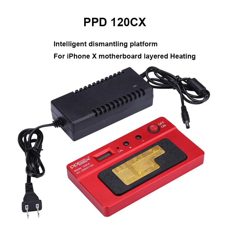 PPD 120CX интеллектуальная станция для демонтажа демонтажная плата iPhone X BGA NAND Chipsets A11