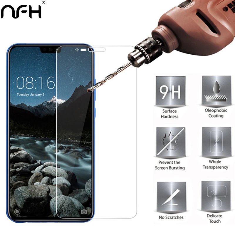 0 3 мм закаленное стекло для Huawei Nova Honor 9 Lite 8X 7X 8C защитное 9H чехол на Hauwei 3i 4 3E экран