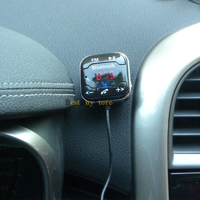 XCGaoon Bluetooth 4 0 автомобильный комплект громкой связи mp3 плеер FM передатчик поддержка