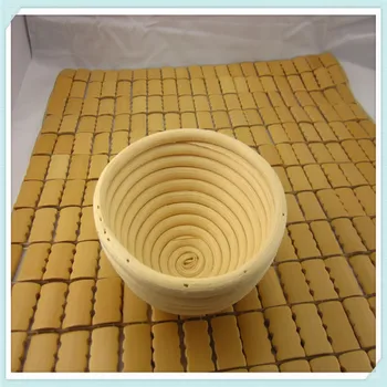 

13 x 6cm Banneton Brotform Small Round Dougn Bread Proofing Proving Basket Free P&P