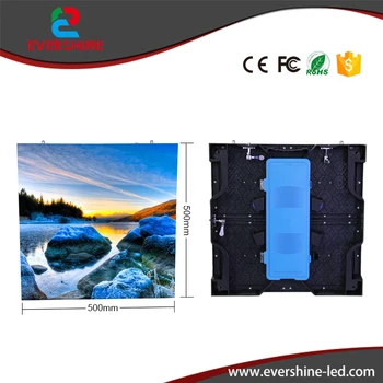 

SMD indoor P4.81 500*500mm die-casting aluminum rental cabinet indoor display sign
