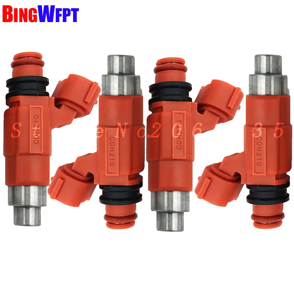 

4PCS Fuel Injector Nozzle For Yamaha Outboard Mitsubishi Eclipse INP771 Flow Matched OEM:CDH210 CDH 210