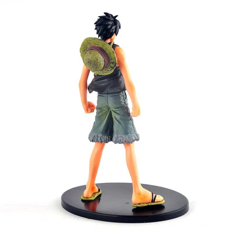 Japam Anime One Piece Straw Hat Luffy Ace Figures Toys Pop Kids Cosplay Dolls Brinquedos Gift 16cm 2pcslot (3)