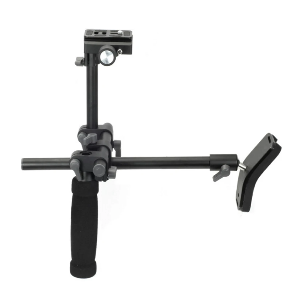 DSLR ручка плеча поддержка Rig плечо Поддержка стабилизатор rig quick release plate для A7 R A7II цифровая видеокамера DVD