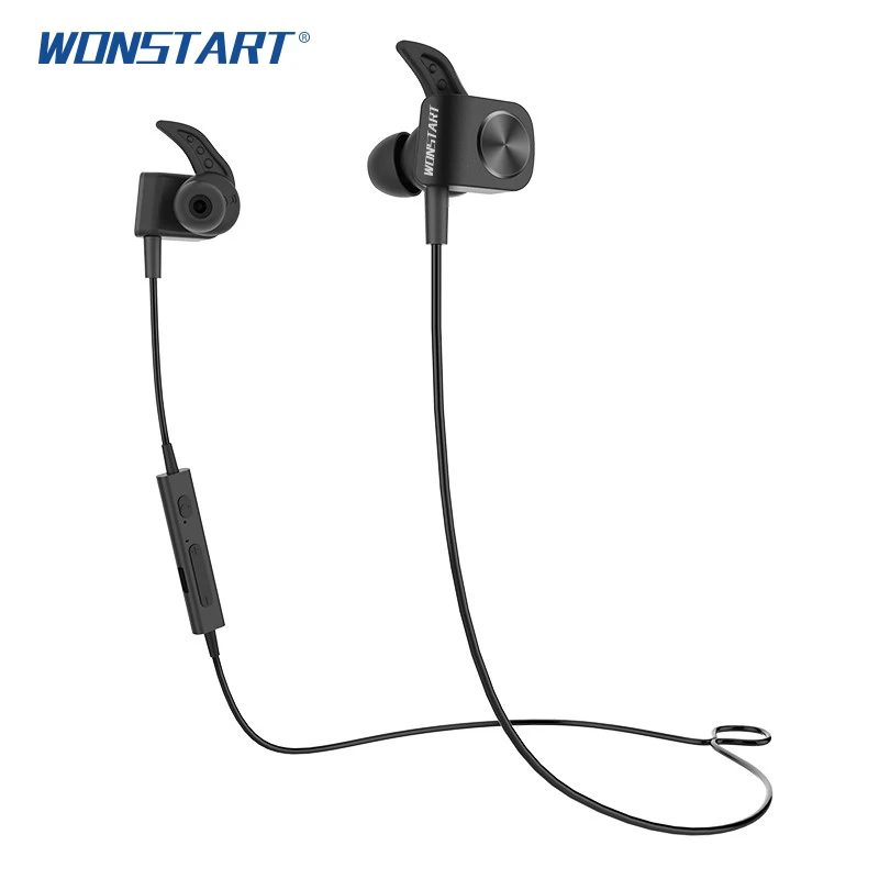 Wonstart TS03 Беспроводной наушники Магнитная в ухо Спортивные Bluetooth BT4.1 Hi-Fi Stereo