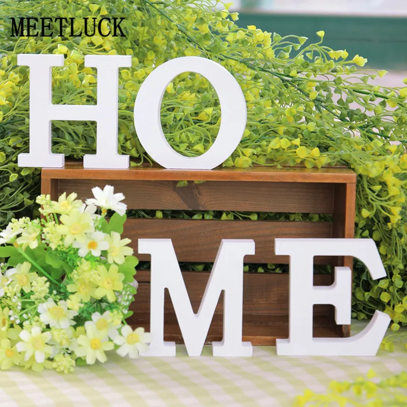 

Nordic Simple Style Diy Wooden A-Z English Letters Wood Decoration Craft Ins Background Wall Combination With Shooting Props
