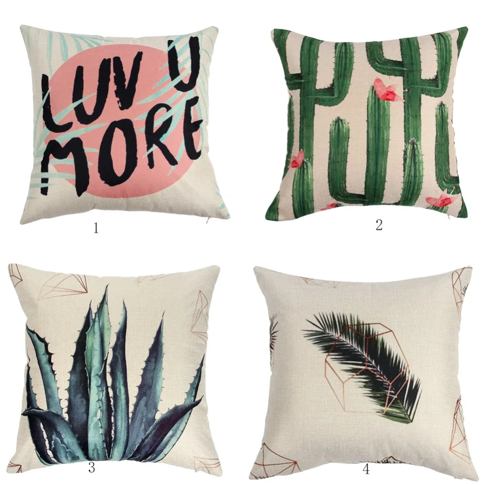 Ogiselstyle Love You More тема декоративный чехол для подушки 18 &quotx 18&quot (зеленый)|pillow case|throw