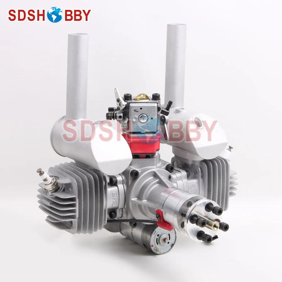 

EME70 70CC RC Gasoline Engine Petrol Engine with Electric Starter Walbro Carburetor