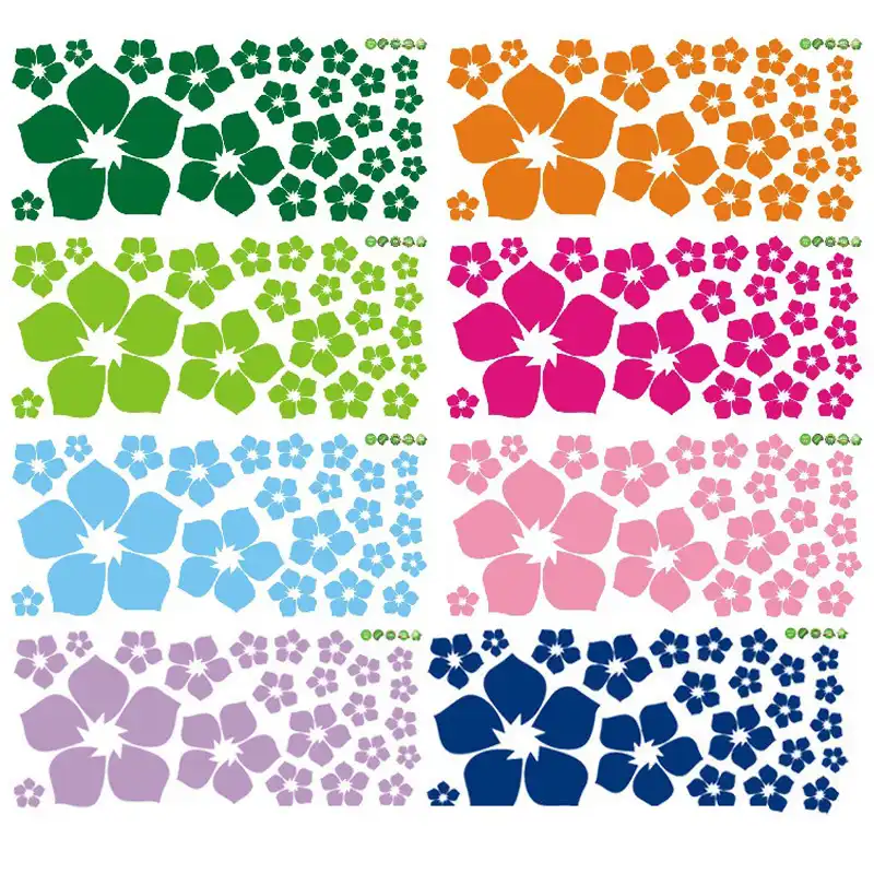 Креативные разноцветные цветы настенные наклейки диван тв задний план спальня домашний декоративный настенный рисунок наклейки обои