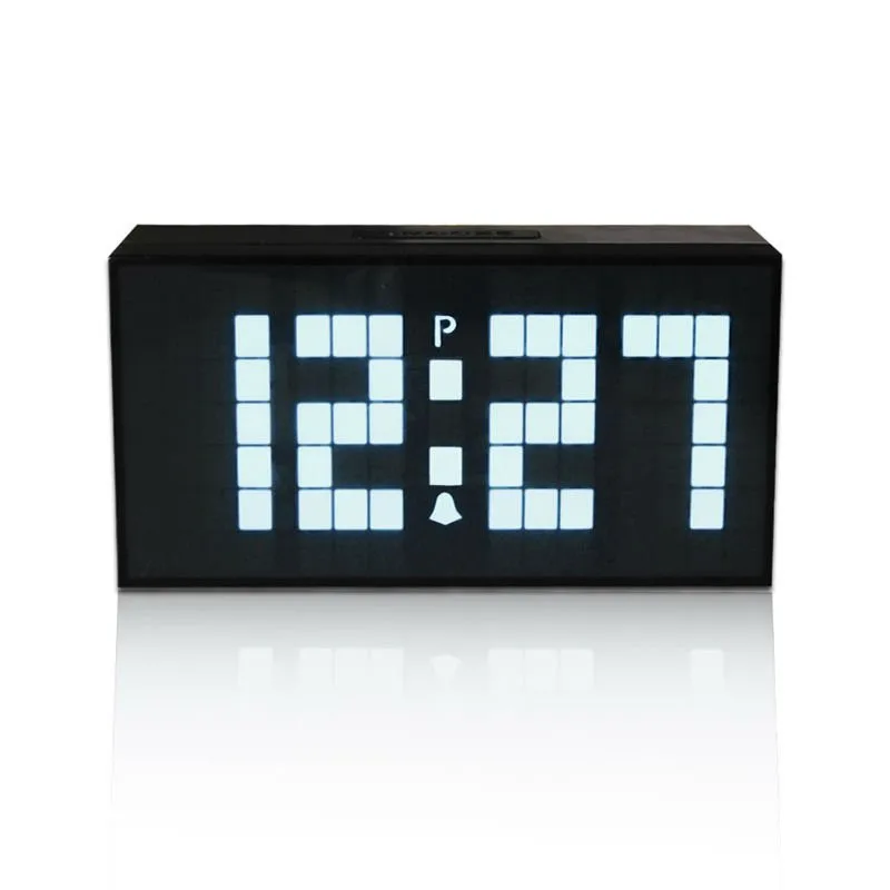 

FreeShipping! Digital Large Big Jumbo LED snooze wall desk alarm with thermometer indoor clock