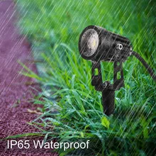 Низковольтный 3 Вт 12 В светодиодный светильник для сада на открытом воздухе COB ландшафтный светильник ing водонепроницаемый светильник для дерева Точечный светильник для сада