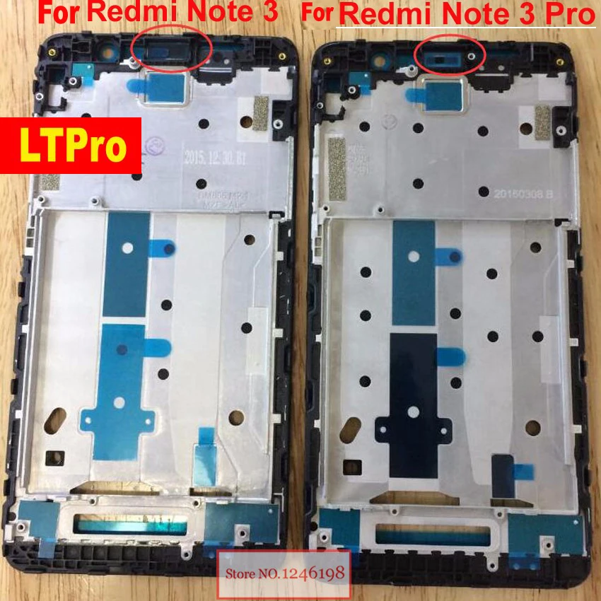 

LTPro NEW For Xiaomi Redmi Note 3 / Note 3 Pro Screen LCD Supporting Middle Frame Front Bezel Housing Replacement Parts
