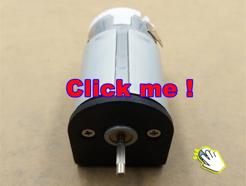 Новинка 2350 об/мин 4700 6V12V24V 555 постоянный магнит двигатель постоянного тока средняя