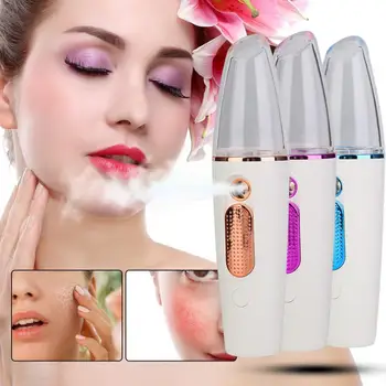 

3 Colors 22ml 2-in-1 Red&Blue Light Therapy Acne Removal Nano Spray Moisturizing Beauty Machine Atomization Sprayer