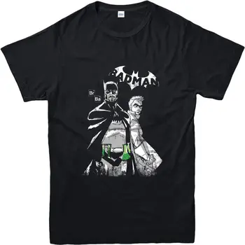 

2019 Summer Fashion Hot Breaking Bad T-Shirt, Batman Spoof T-Shirt BADMAN Inspired Design Gift Top Tee shirt