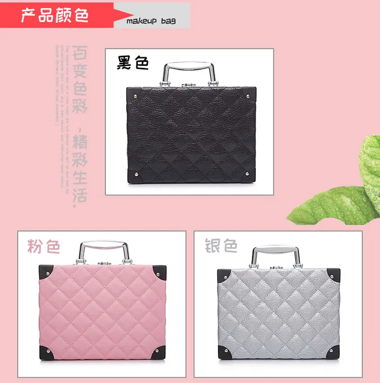 portable large-capacity cosmetic case cosmetic storage bag waterproof travel portable professional multi-layer cosmetic bag