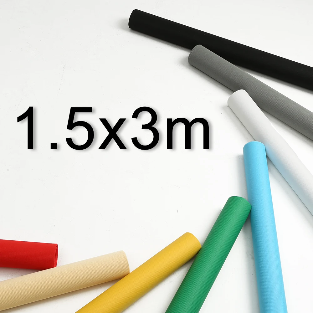 1 5x3 м Черный Зеленый Белый Синий Красный Серый Желтый Розовый нетканый материал