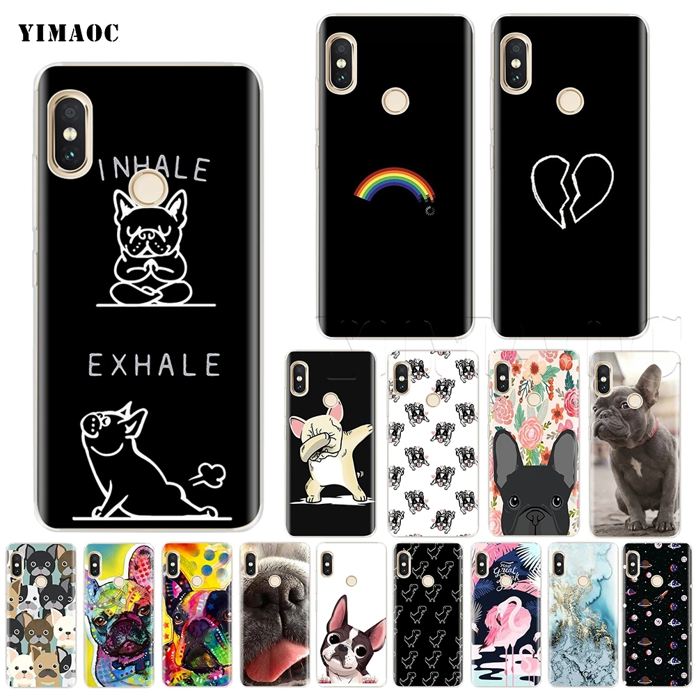 Чехол YIMAOC с французским бульдогом для Xiaomi Redmi Mi Note MAX 3 6a 7 8 9se mix 2s a1 a2 Lite mi6 mi8 se pocophone