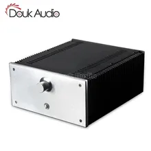 Douk аудио W240* H120* D271mm цельное алюминиевое шасси класса A усилитель мощности чехол hd69. коробка